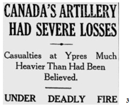 Heavy artillery losses