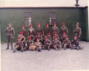 RMR rifle team in Farnham, 1970